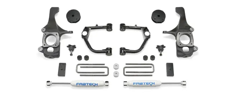 K7050 Fabtech 4' Uca Kit W/Bjs & Perf S
