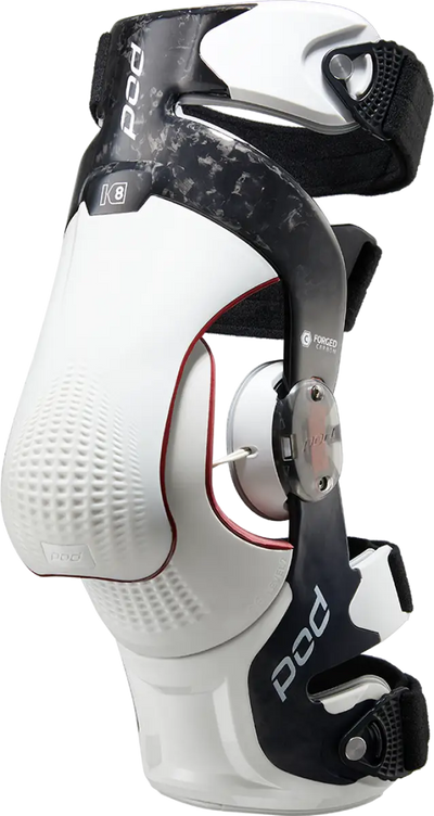 K8 3.0 Knee Brace Carbon (Lt) Carbon/White 2x - POD