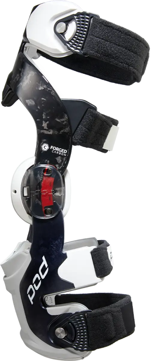 K8 3.0 Knee Brace Carbon (Lt) Carbon/White 2x - POD
