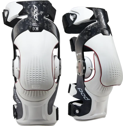 K8 3.0 Knee Brace Carbon (Pr) Carbon/White 2x - POD