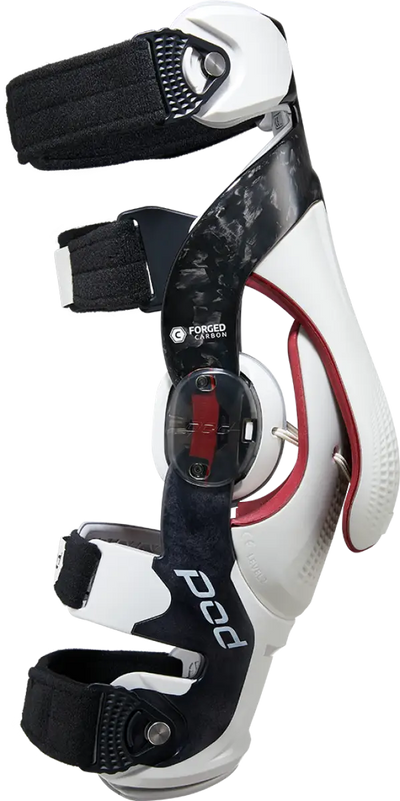 K8 3.0 Knee Brace Carbon (Rt) Carbon/White 2x - POD