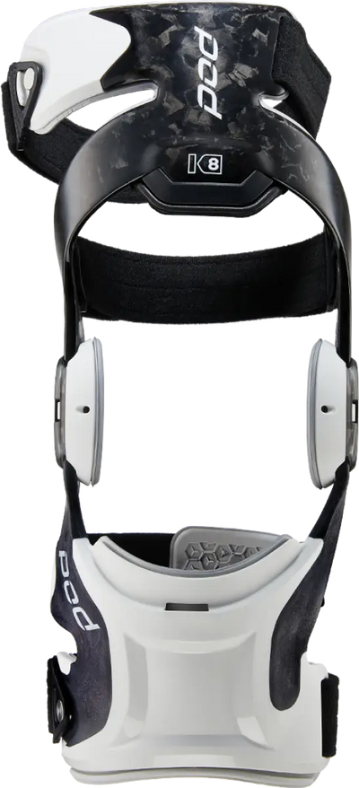 K8 3.0 Knee Brace Carbon (Rt) Carbon/White 2x - POD