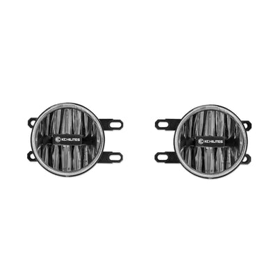 KC HiLiTES 12-18 Toyota Tacoma Gravity G4 LED Light Clear Fog Beam (Pair Pack System) - 500