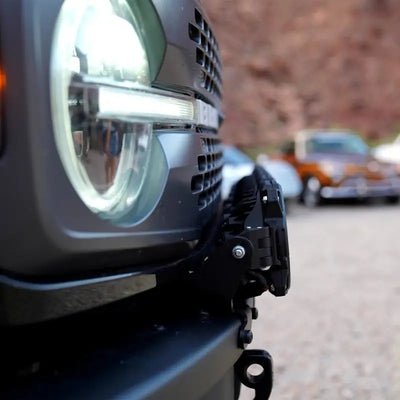 KC HiLiTES 21+ Ford Bronco 39in. Gravity LED Pro6 Light Bar Kit Front Bumper - 91341