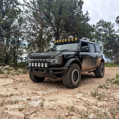 KC HiLiTES 21+ Ford Bronco 39in. Gravity LED Pro6 Light Bar Kit Front Bumper - 91341
