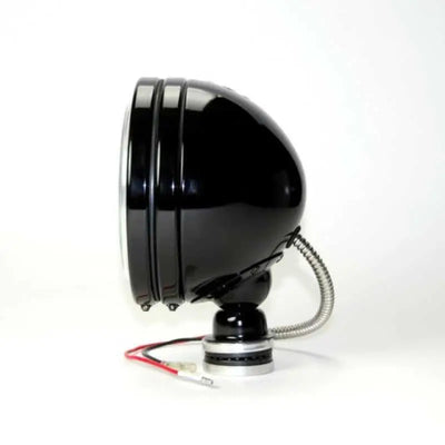 KC HiLiTES KC HiLiTES Daylighter 6in. Halogen Light 100w Spot Beam (Pair Pack System) - Black SS