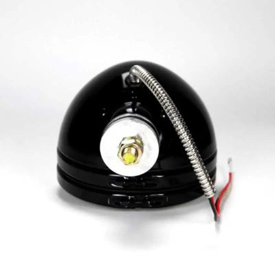 KC HiLiTES Daylighter 6in. Halogen Light 100w Spot Beam (Pair Pack System) - Black SS 