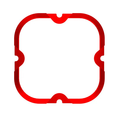 KC HiLiTES FLEX ERA 4 Color Bezel Ring Red (ea) - 30571