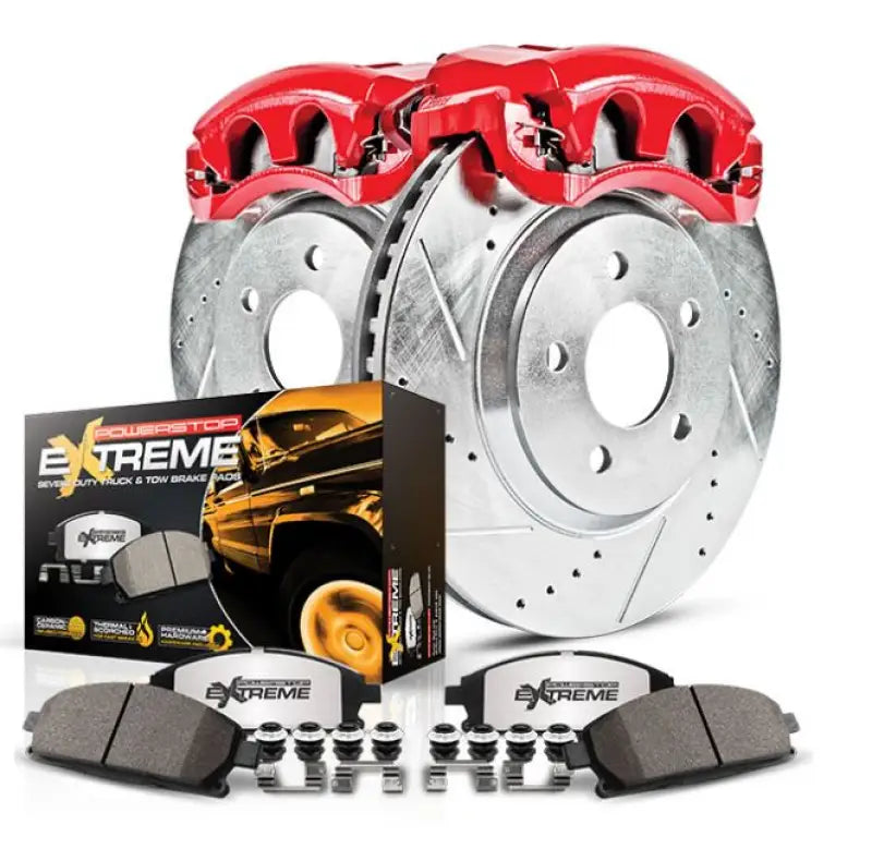 KC6268-36 Powerstop Z36 1-Click Kit W/Caliper - Brake