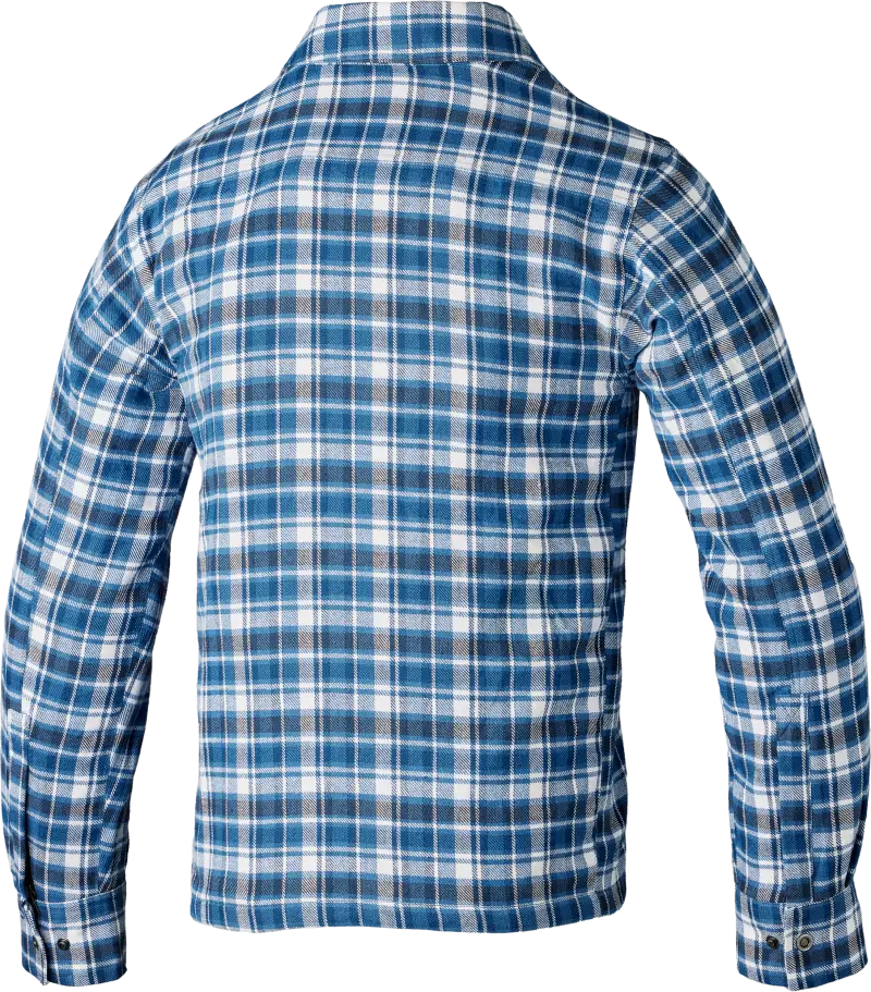 Kevlar Lumberjack Ce Shirt Blue/Grey Check Md - RST
