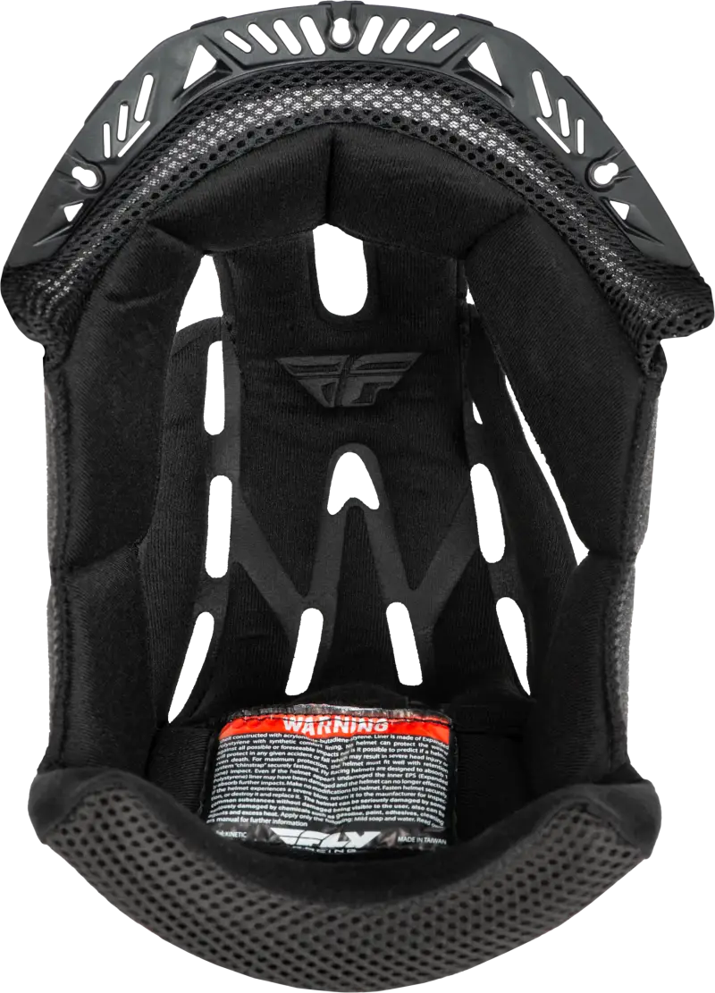 Kinetic Helmet Liner Set Black 2x - FLY RACING