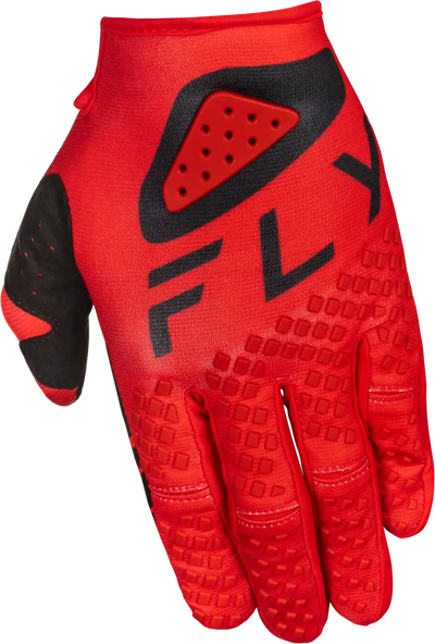 Kinetic Center Gloves Red/Black Lg