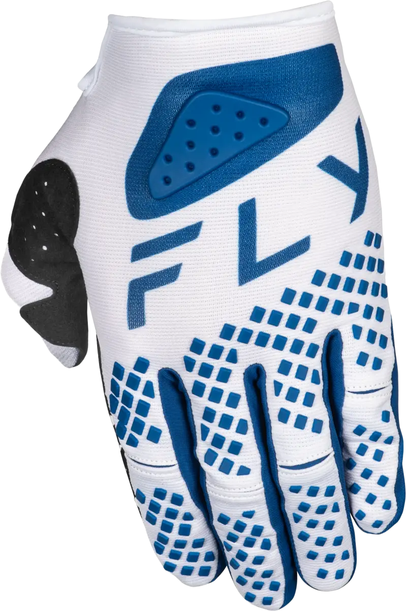 Kinetic Center Gloves White/Navy 3x