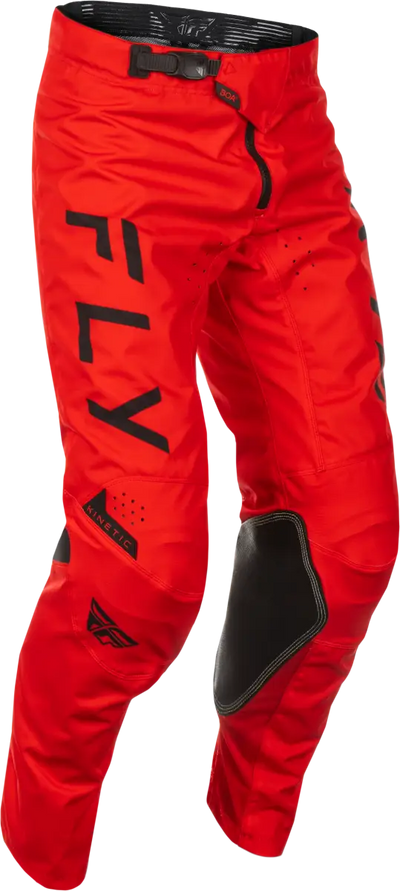 Red motocross pants Kinetic Center for motorcycle gear, perfect for rv parts & accessories