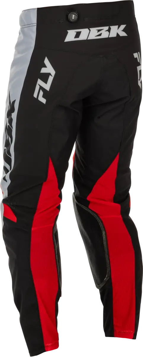 Kinetic Dbk Pants Grey/Black/Red Sz 42 - FLY RACING