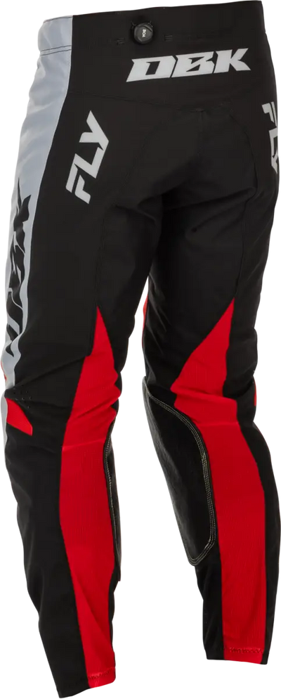 Kinetic Dbk Pants Grey/Black/Red Sz 40 - FLY RACING