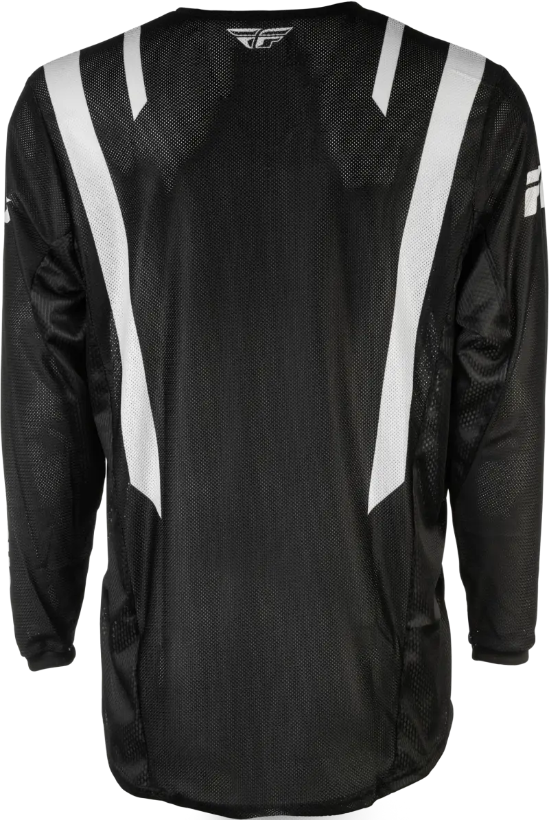 Kinetic Mesh Dbk Jersey Black/White Sm - FLY RACING