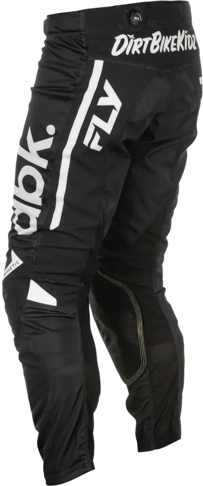 Kinetic Mesh Dbk Pants Black/White Sz 40 - FLY RACING