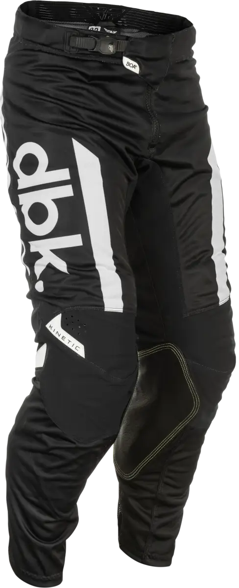 Kinetic Mesh Dbk Pants Black/White Sz 28 - FLY RACING