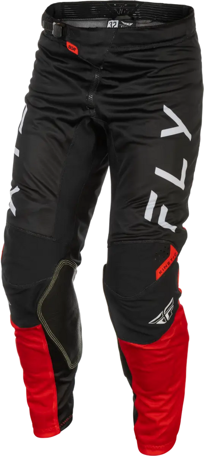Kinetic Mesh Center Pants Black/White/Red Sz 38 - FLY RACING