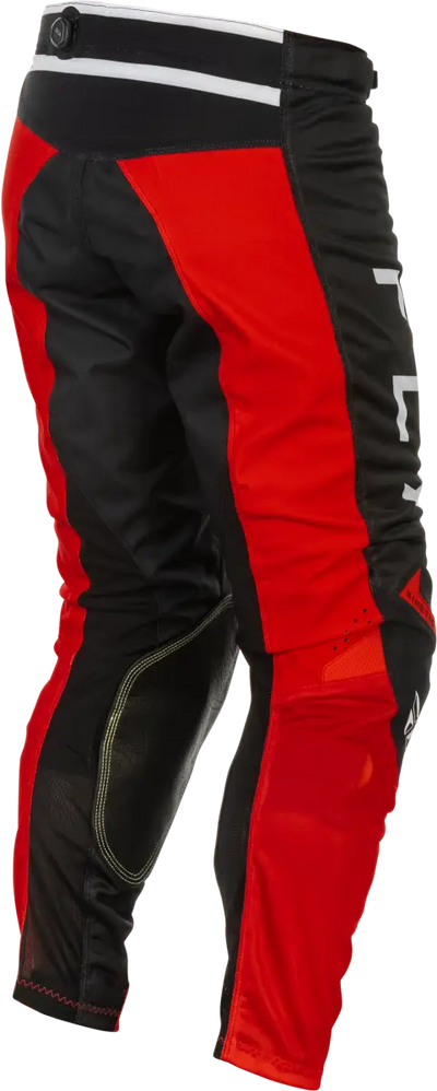 Kinetic Mesh Center Pants Black/White/Red Sz 38 - FLY RACING
