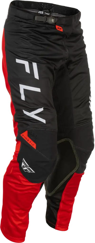 Kinetic Mesh Center Pants Black/White/Red Sz 34 - FLY RACING