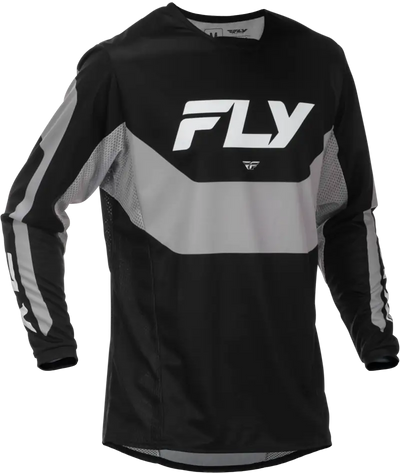 Kinetic Jersey Black/Grey Md - FLY RACING