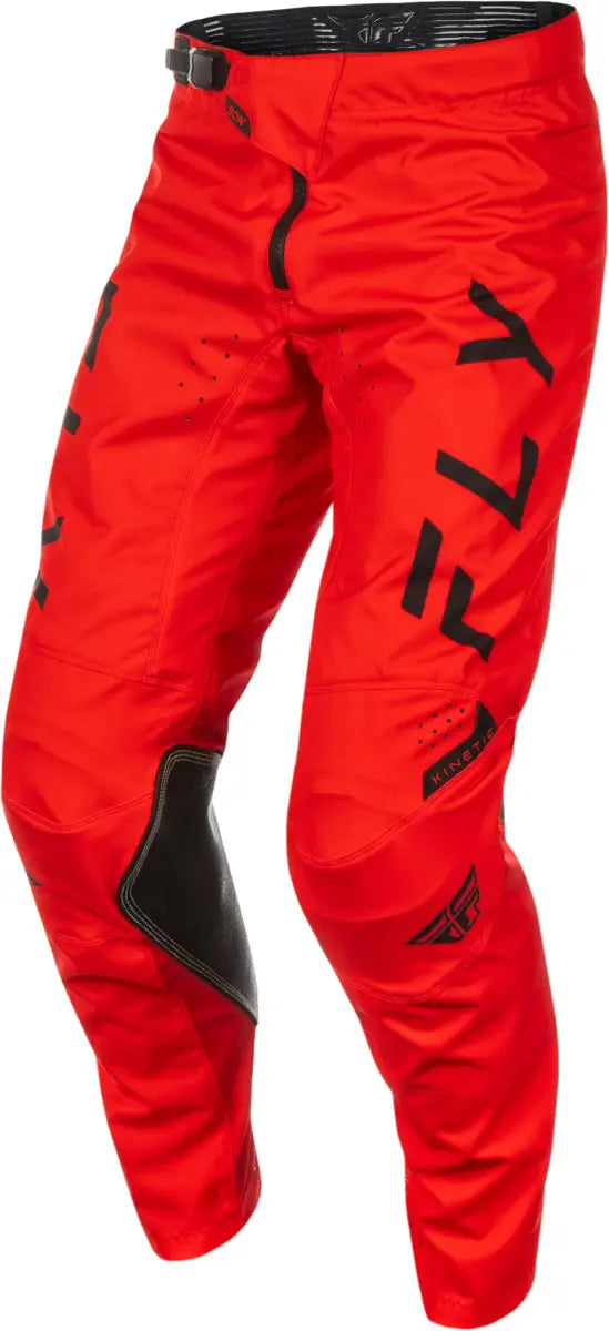 Kinetic Center Pants Ca/Ny Red/Black Sz 30 - FLY RACING
