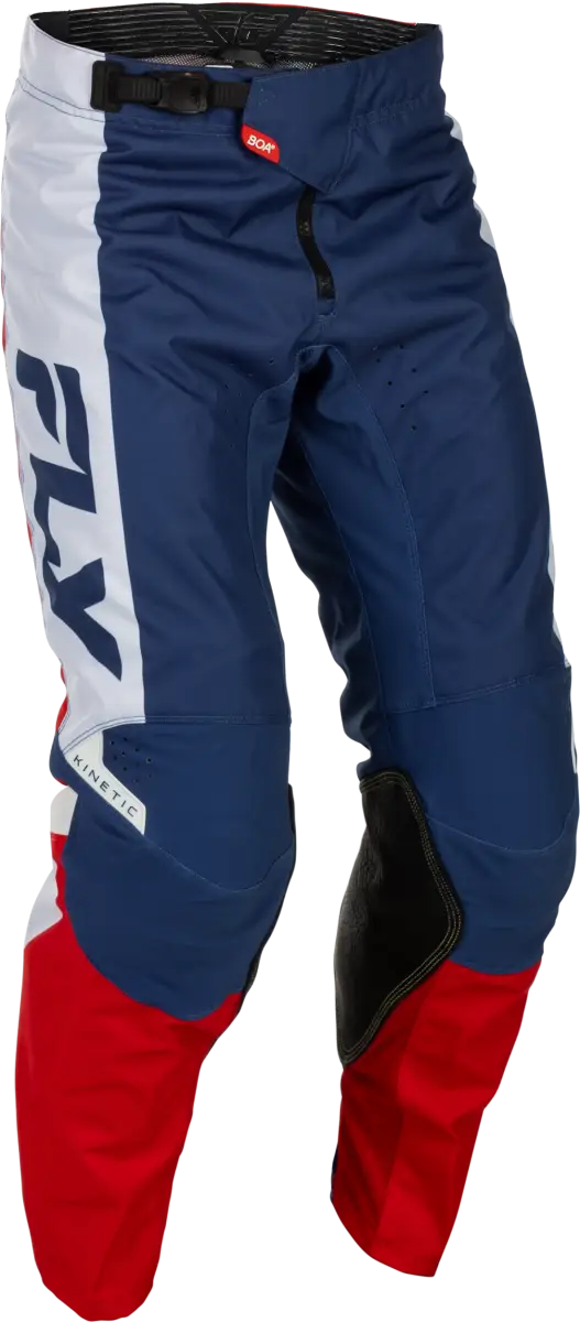 Kinetic Pants Red/White/Blue Sz 28 - FLY RACING