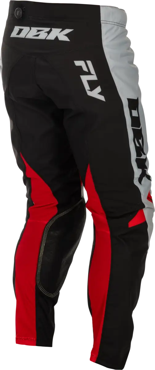 Kinetic Dbk Pants Grey/Black/Red Sz 36 - FLY RACING