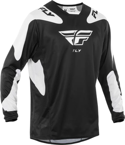 Kinetic Sym Jersey Black/White Lg