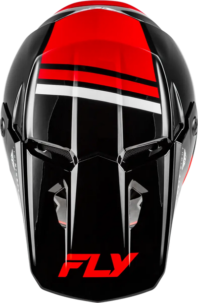 Kinetic Verdict Helmet Black/Red/White 2x - FLY RACING