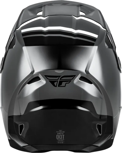 Kinetic Verdict Helmet Grey/Black/White Md - FLY RACING