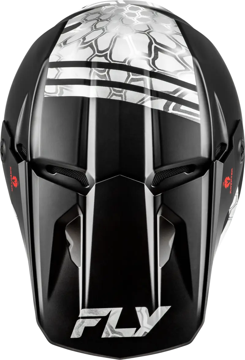 Kinetic Verdict Kryptek Helmet Black/Grey Md - FLY RACING