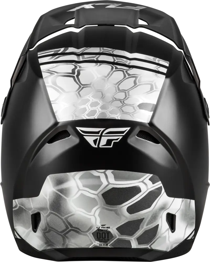 Kinetic Verdict Kryptek Helmet Black/Grey Lg - FLY RACING