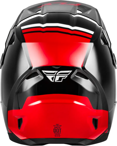 Kinetic Verdict Helmet Black/Red/White Sm - FLY RACING