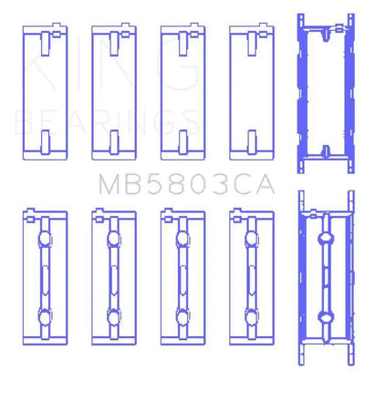 King Engine Bearings MB5803CA0.25