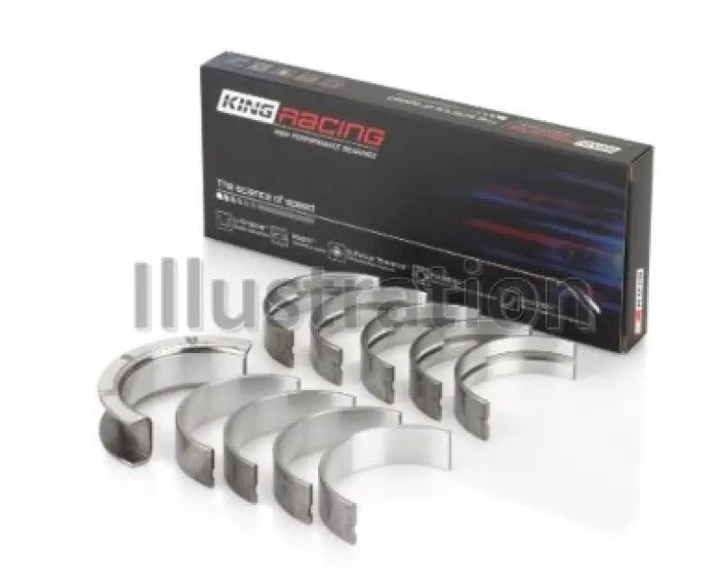 King General Motors 75 + 262/267/302/307/327/327/350 Main Bearing Set - Truck & Automotive