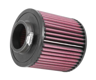 Red and black cylindrical K&N replacement air filter for Polaris Sportsman Ace