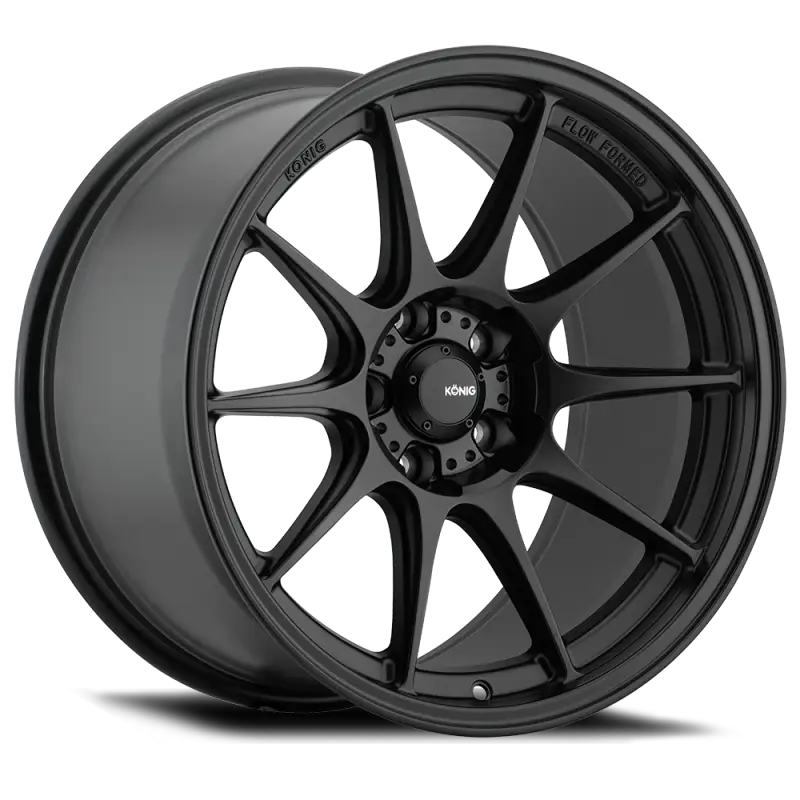 Konig Dekagram 19x10.5B 5x114.3 ET23 Semi-Matte Black - DK09514235