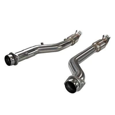 Kooks 2018+ Jeep Grand Cherokee TrackHawk 6.2L 3in Inlet x 3in OEM Outlet Catted SS Connection Pipes 