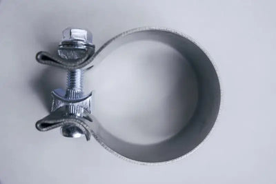 Metal pipe clamp with bolt for Kooks Headers 2-1/2in stainless steel band clamp