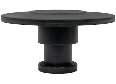 Black fifth wheel kingpin for Buyers Prod KP20038 2In Forged .38In Bolster