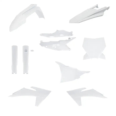 Full Plastic Kit Ktm White - ACERBIS