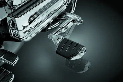 Kuryakyn Ergo III Adjustable Mount With Trident Dually ISO Pegs Chrome - RV and Auto Parts