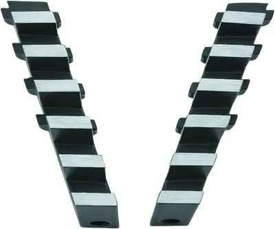 Kuryakyn Exhaust Port Fillers For Indian Black & Raw - RV and Auto Parts