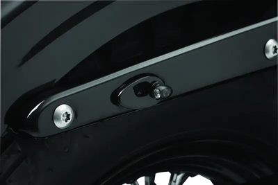 Kuryakyn Fender Strut Cover Plates Gloss Black - Kuryakyn