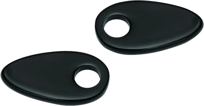 Kuryakyn Fender Strut Cover Plates Gloss Black - Kuryakyn