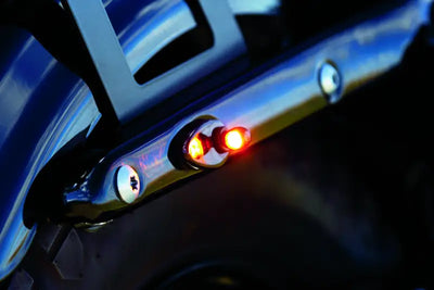 Kuryakyn Fender Strut Cover Plates Gloss Black - Kuryakyn