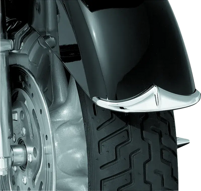 Kuryakyn Front Fender Accent Leading Edge Chrome - RV and Auto Parts